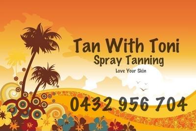 Tan With Toni Spray Tanning